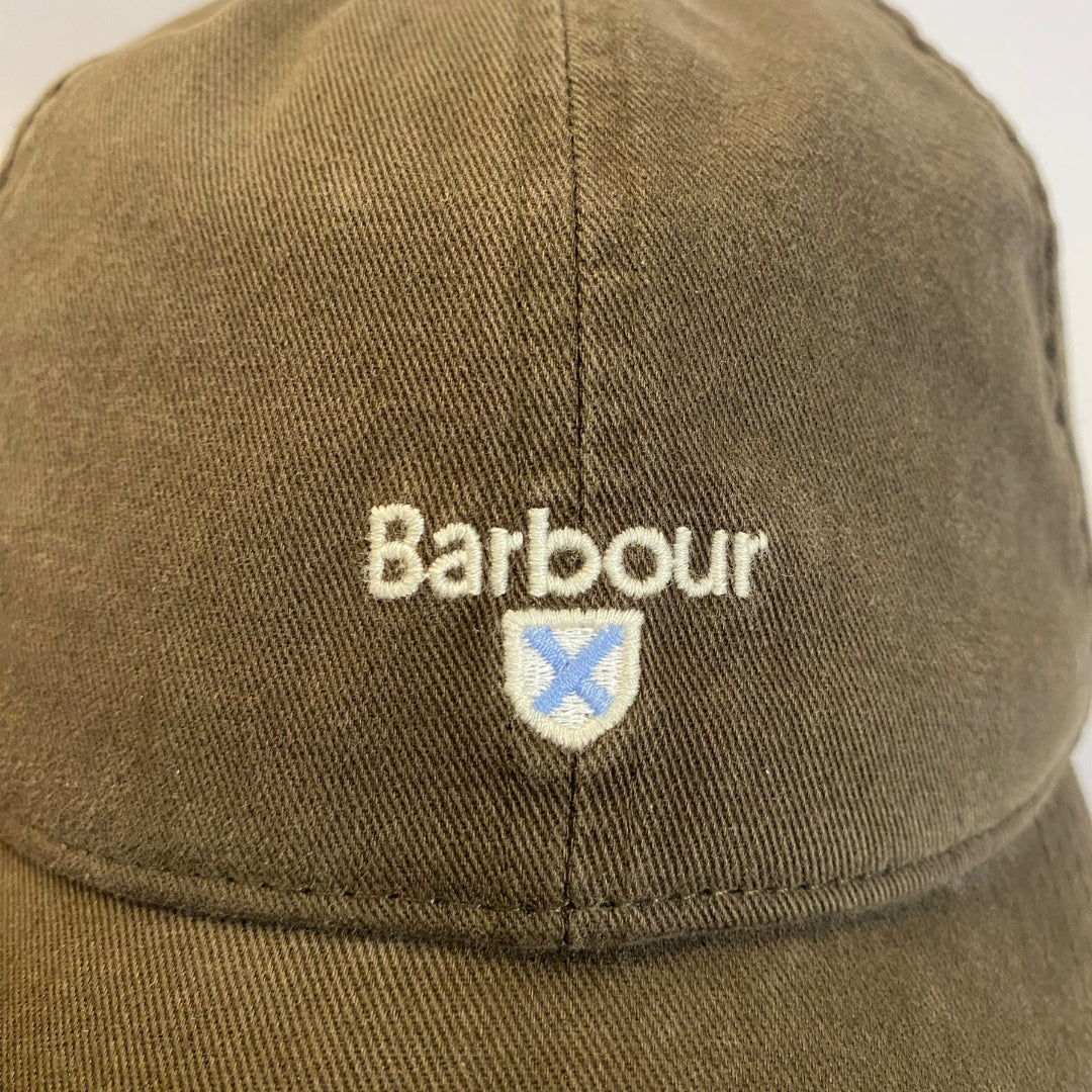 Gorra Cascade Barbour Oliva