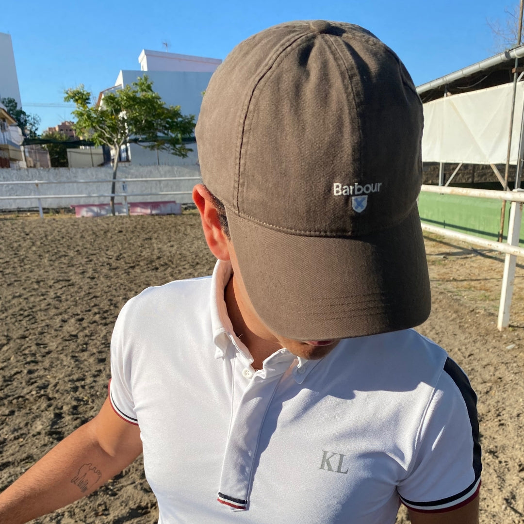 Gorra Cascade Barbour Oliva