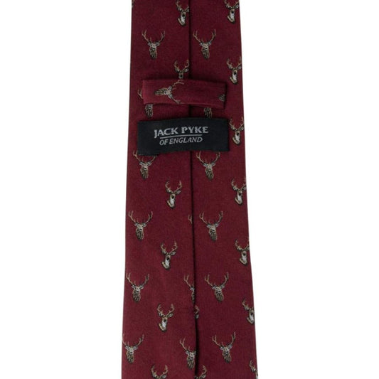 Corbata de Ciervos Burdeos