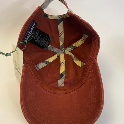 Gorra Cascade Barbour Burdeo