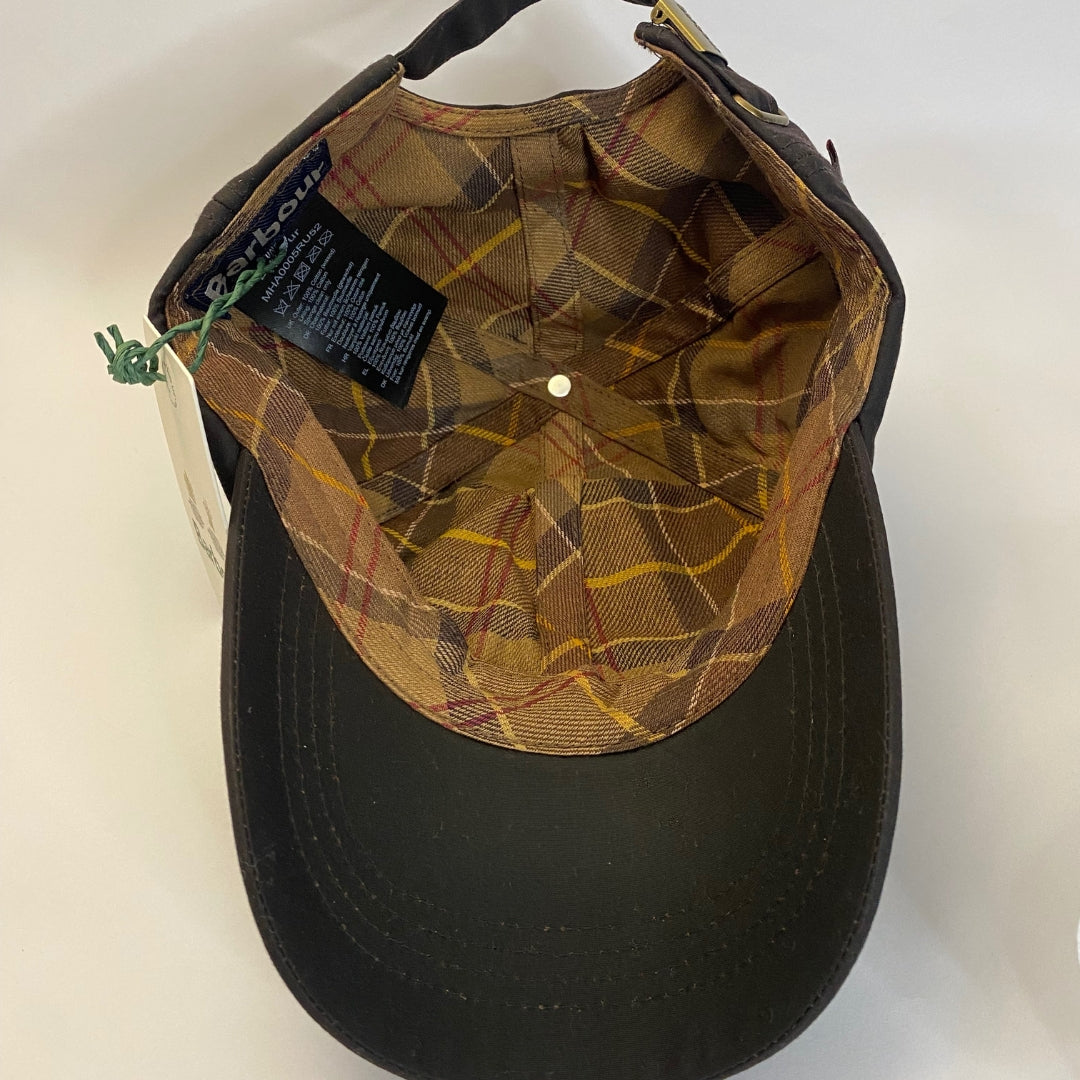 Gorra Wax Encerada Barbour Marrón