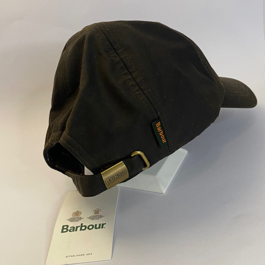 Gorra Wax Encerada Barbour Marrón