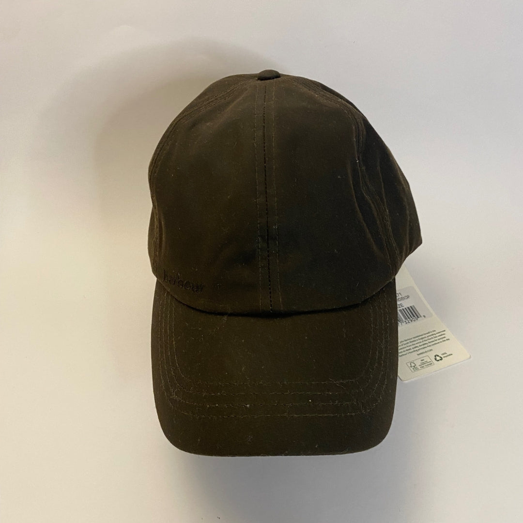 Gorra Wax Barbour Encerada Verde