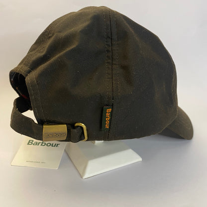 Gorra Wax Barbour Encerada Verde