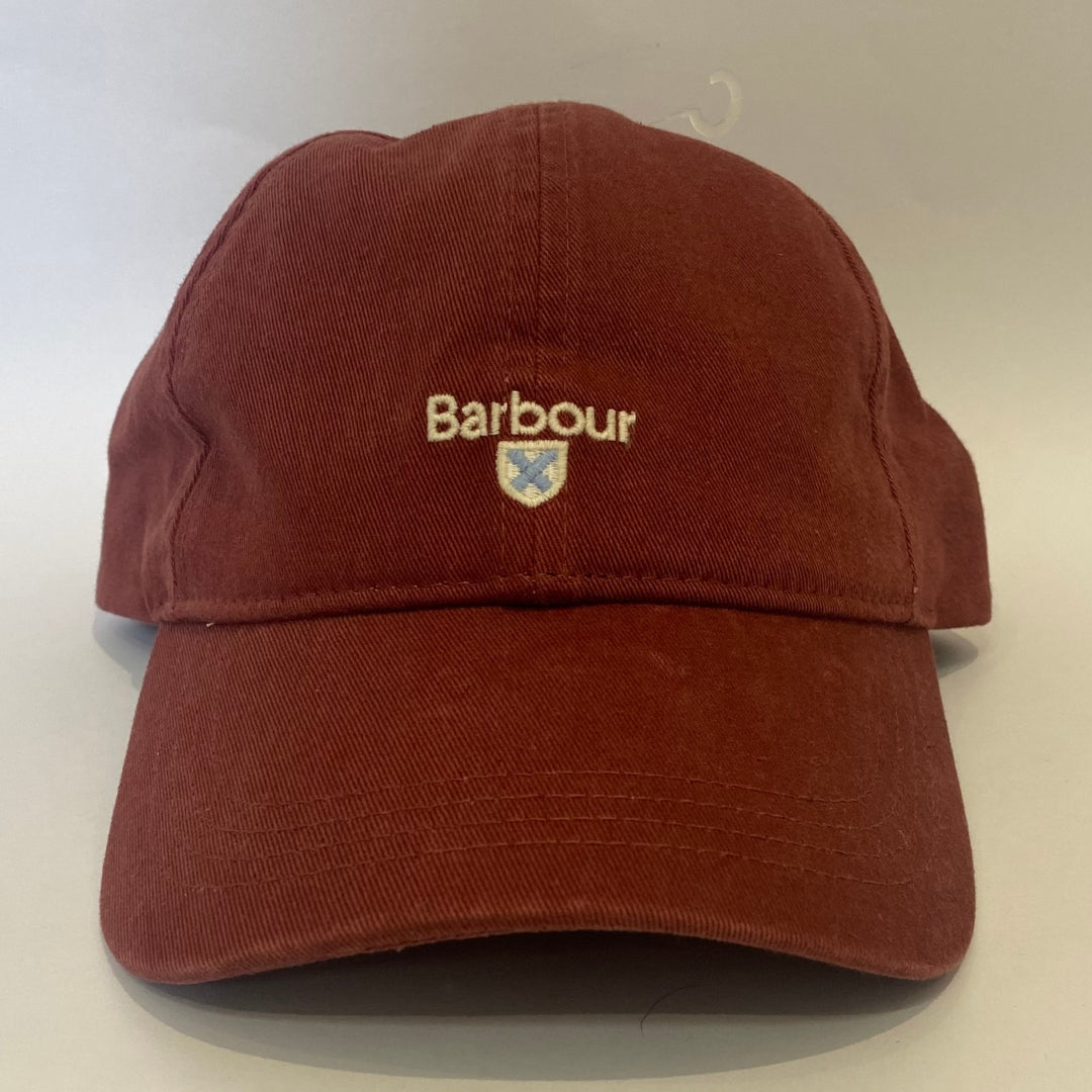 Gorra Cascade Barbour Burdeo