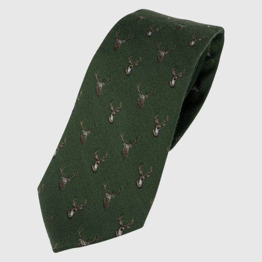 Corbata de Ciervos Verde